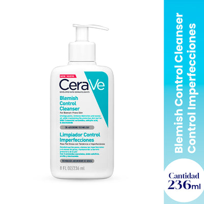 CeraVe Gel Limpiador Anti-imperfecciones Blemish Control 236ml