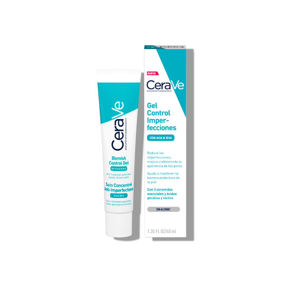 CeraVe Tratamiento Anti-imperfecciones Blemish Control 40ml + REGALO HYDRATING CLEANSER 20ML