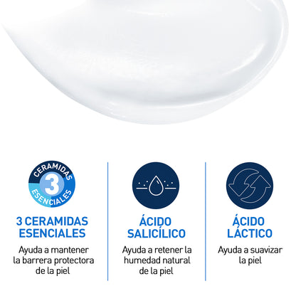 CeraVe Crema Hidratante con úrea SA Smoothing Cream 340g