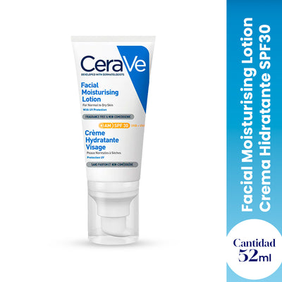 CeraVe Crema Hidratante Facial SPF 30 AM 52ml