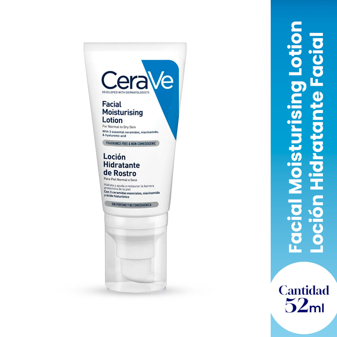 CeraVe Crema Hidratante Facial PM 52ml