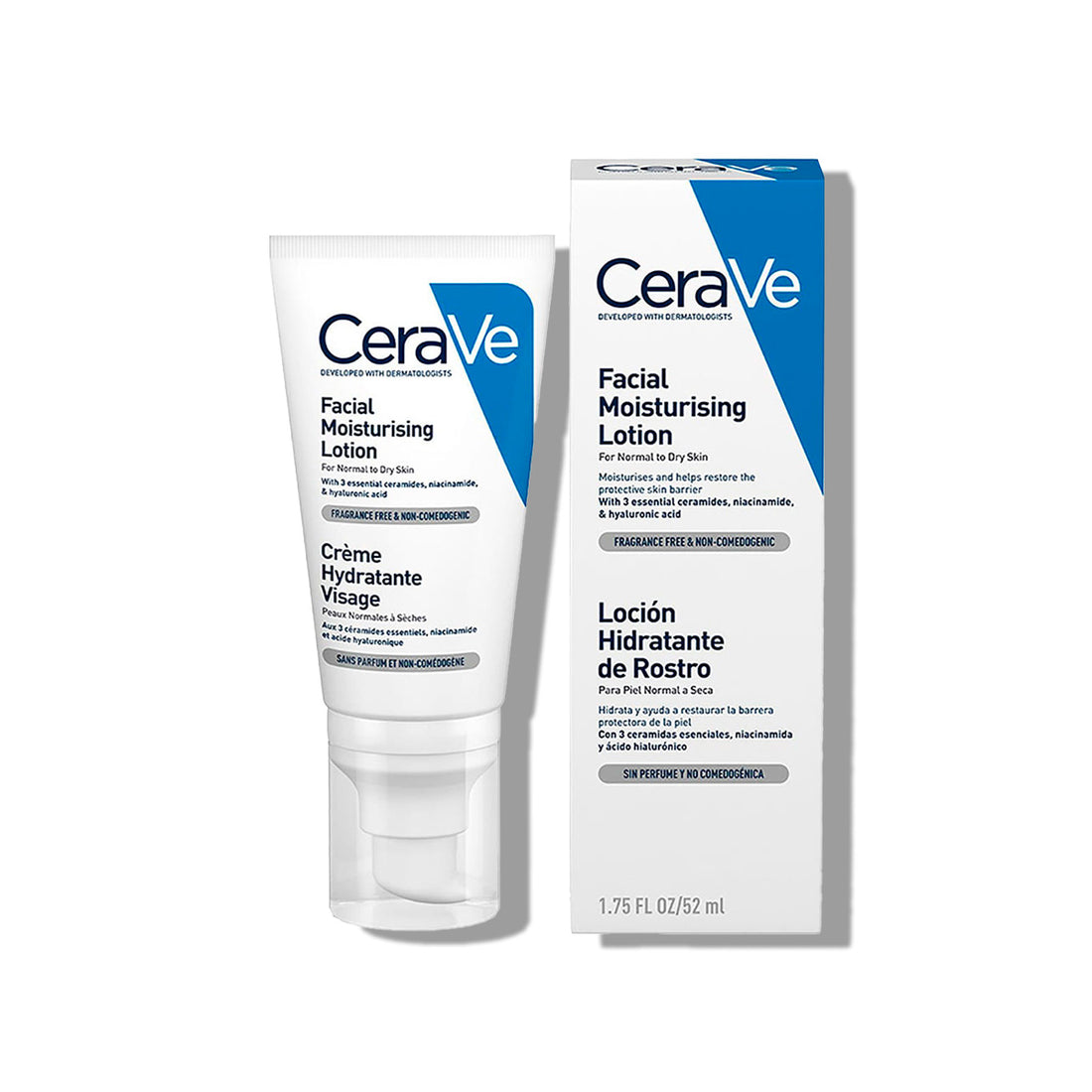 CeraVe Crema Hidratante Facial PM 52ml + REGALO HYDRATING CLEANSER 20ML