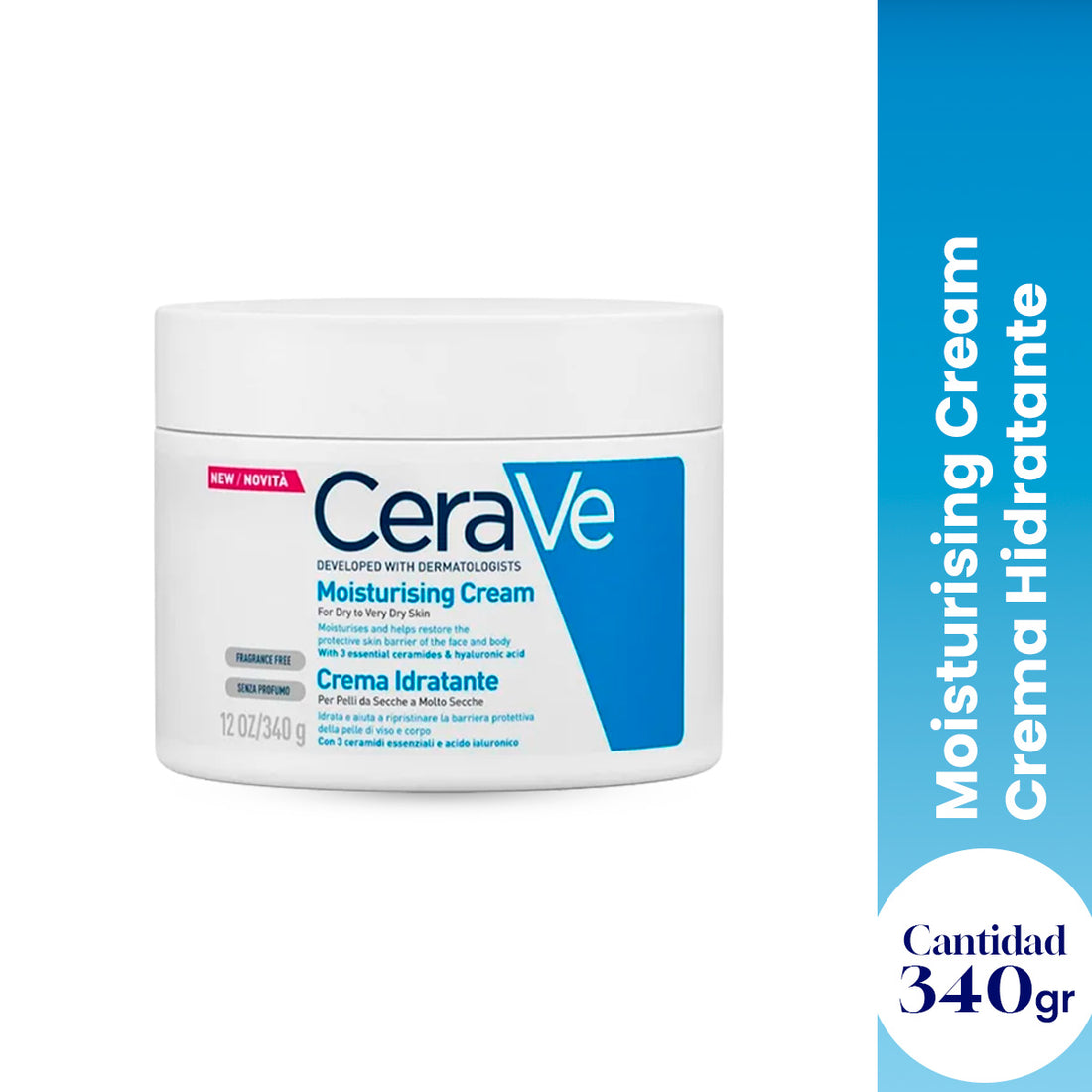 CeraVe Crema Hidratante 340g