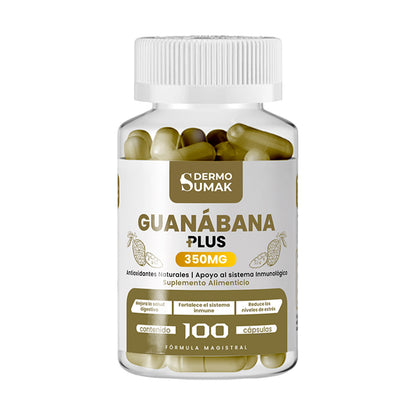 DERMO SUMAK – ENERGÍA Y CONCENTRACIÓN – GUANA BOOST PLUS+ – 100 CÁPSULAS + REGALO PASTILLERO