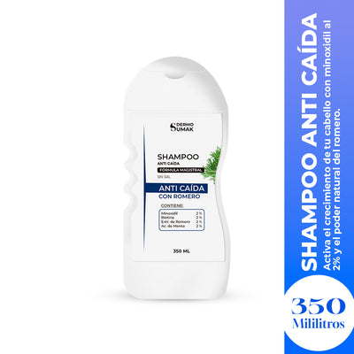 SHAMPOO ANTICAÍDA 350ML - Dermo Sumak + REGALO ALEATORIO