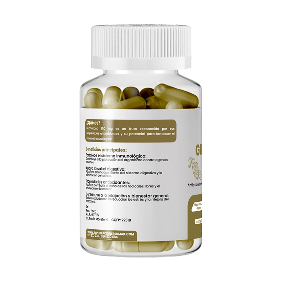 DERMO SUMAK – ENERGÍA Y CONCENTRACIÓN – GUANA BOOST PLUS+ – 100 CÁPSULAS + REGALO PASTILLERO
