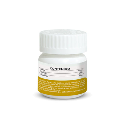 Finasteride 1 mg &amp; Minoxidil 5 mg &amp; Biotina 10 mg x 60 Cápsulas- Dermo Sumak