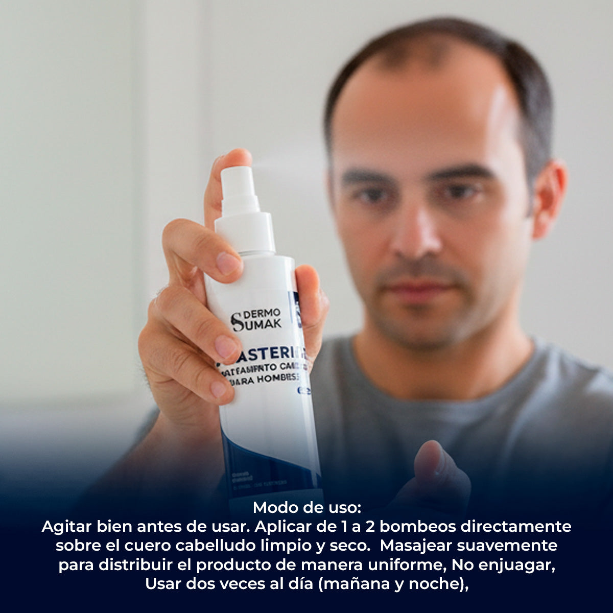 Dutasteride 0.5% - Loción Tratamiento Capilar para Hombres - DERMOSUMAK®