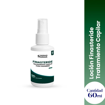 Finasteride 1% - Loción Tratamiento Capilar para Hombres 60ml - DERMOSUMAK