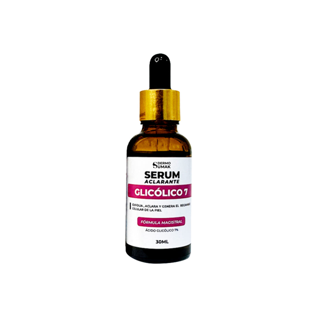 Sérum exfoliante Ácido Glicólico 30 ml - Dermo Sumak + REGALO MASCARILLA