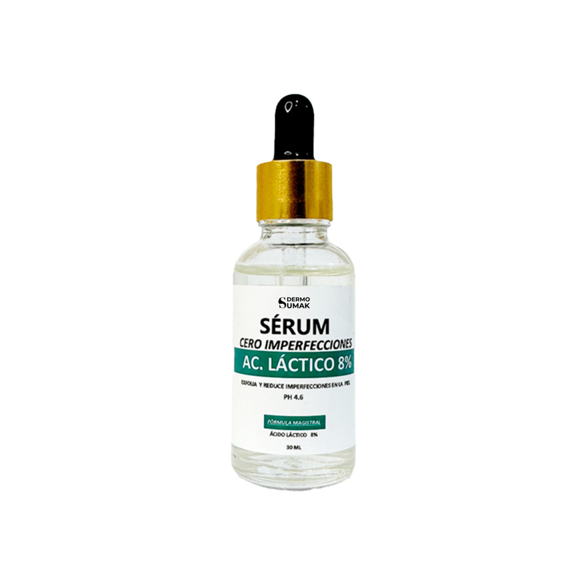 Sérum exfoliante Ácido Láctico 30 ml - Dermo Sumak