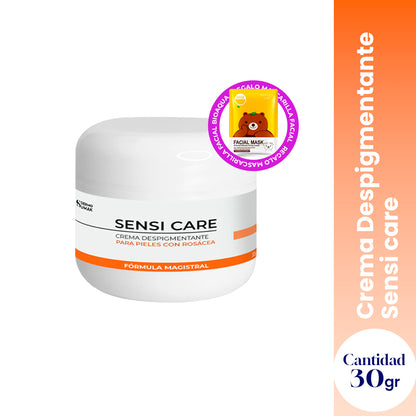 Crema Despigmentante Sensi care 30gr - Dermo Sumak + REGALO MASCARILLA
