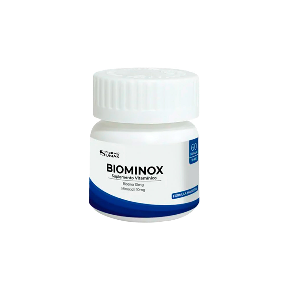 Biominox suplemento vitámico con Minoxidil y Biotina 60 und - Dermo Sumak