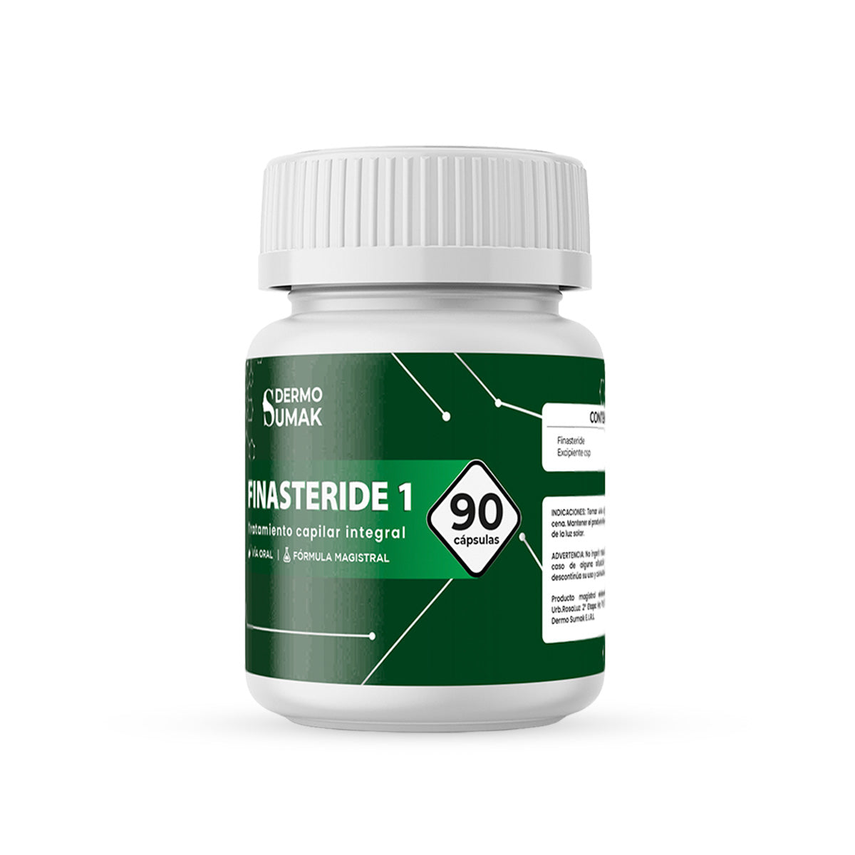 Finasteride 1 mg x 90 Cápsulas - Dermo Sumak
