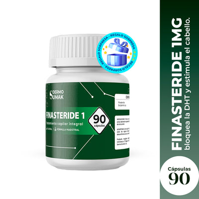 Finasteride 1 mg x 90 Cápsulas - Dermo Sumak + REGALO PASTILLERO