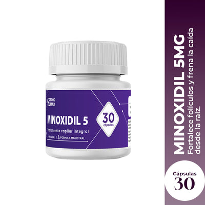 Minoxidil 5mg x 30 Cápsulas - Dermosumak