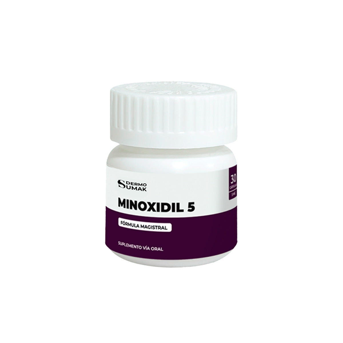 Minoxidil 5mg Cápsulas 30 und - Dermo Sumak