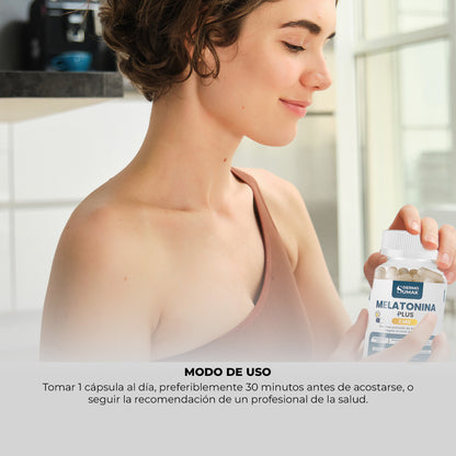 DERMO SUMAK – SUPLEMENTO PARA EL SUEÑO – MELATONINA 2MG – 100 CÁPSULAS +  REGALO PASTILLERO