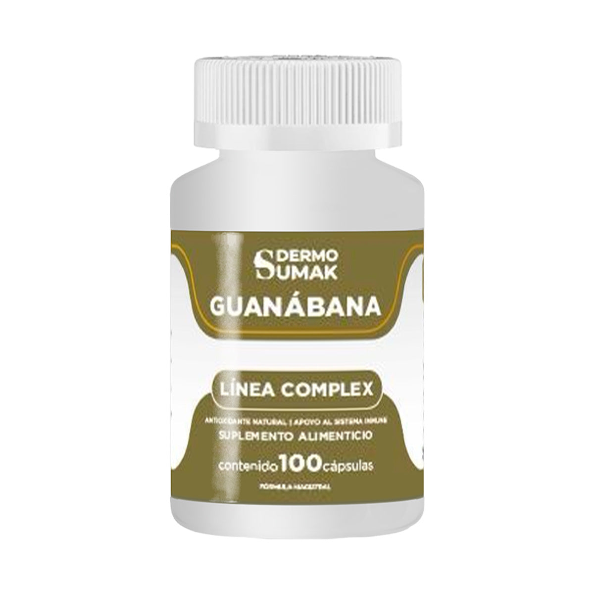 DERMO SUMAK – SUPLEMENTO ANTIOXIDANTE Y DIGESTIVO – GUANÁBANA ANTIOXIDANTE NATURAL – 100 CÁPSULAS + REGALO PASTILLERO