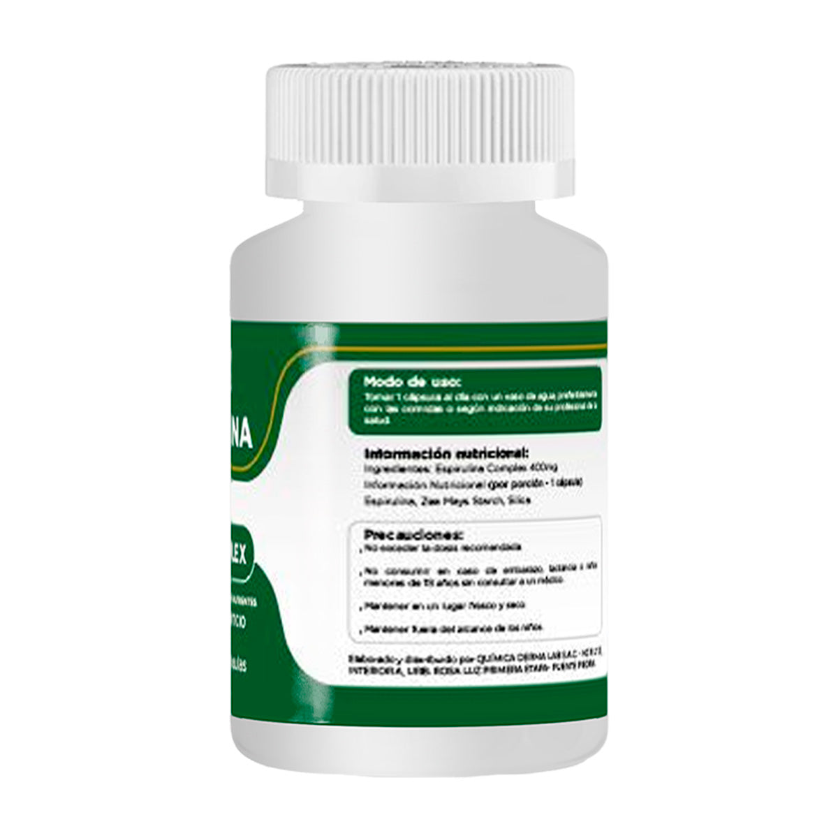 DERMO SUMAK – SUPLEMENTO PARA ENERGÍA Y DEFENSAS – ESPIRULINA SUPERALIMENTO NATURAL – 100 CÁPSULAS + REGALO PASTILLERO
