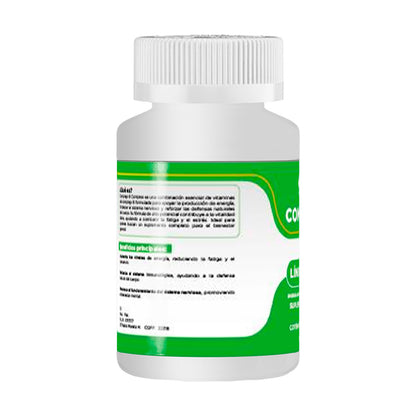 DERMO SUMAK – SUPLEMENTO PARA ENERGÍA Y FUNCIONES VITALES – COMPLEJO B ENERGÍA NATURAL – 100 CÁPSULAS + REGALO PASTILLERO