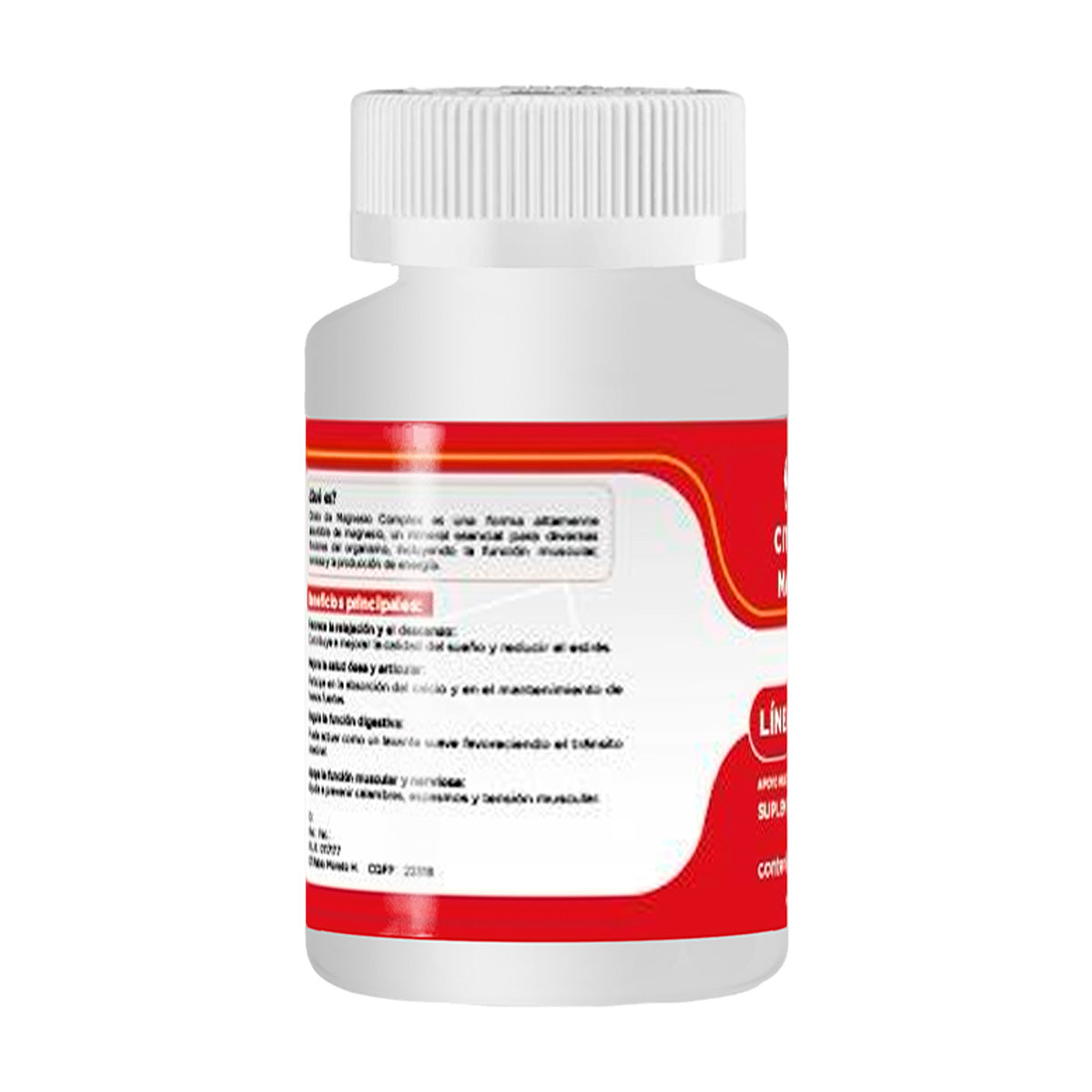 DERMO SUMAK – SUPLEMENTO PARA LA ENERGÍA Y FUNCIONES CORPORALES – CITRATO DE MAGNESIO ENERGÍA NATURAL – 100 CÁPSULAS + REGALO PASTILLERO