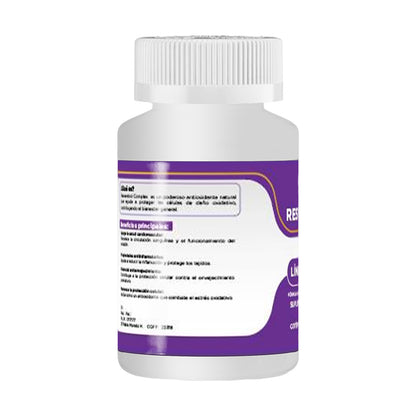 DERMO SUMAK – SUPLEMENTO ANTIOXIDANTE – RESVERATROL FÓRMULA NATURAL – 100 CÁPSULAS + REGALO PASTILLERO