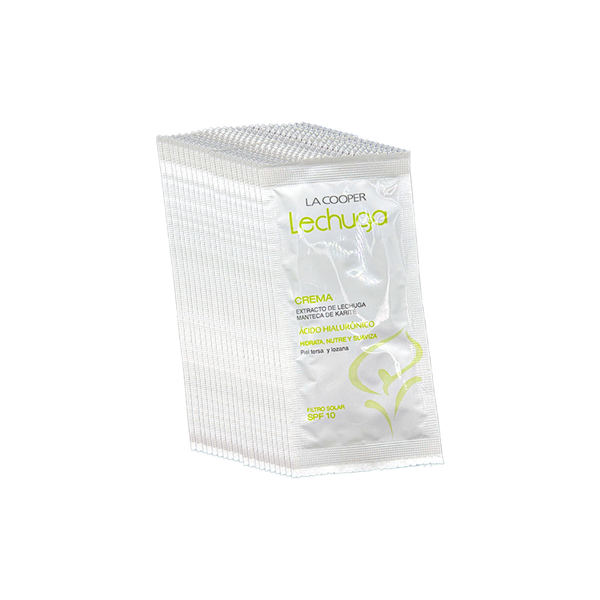 Crema de Lechuga Manteca de Karité  La Cooper x20 Sachets 10g