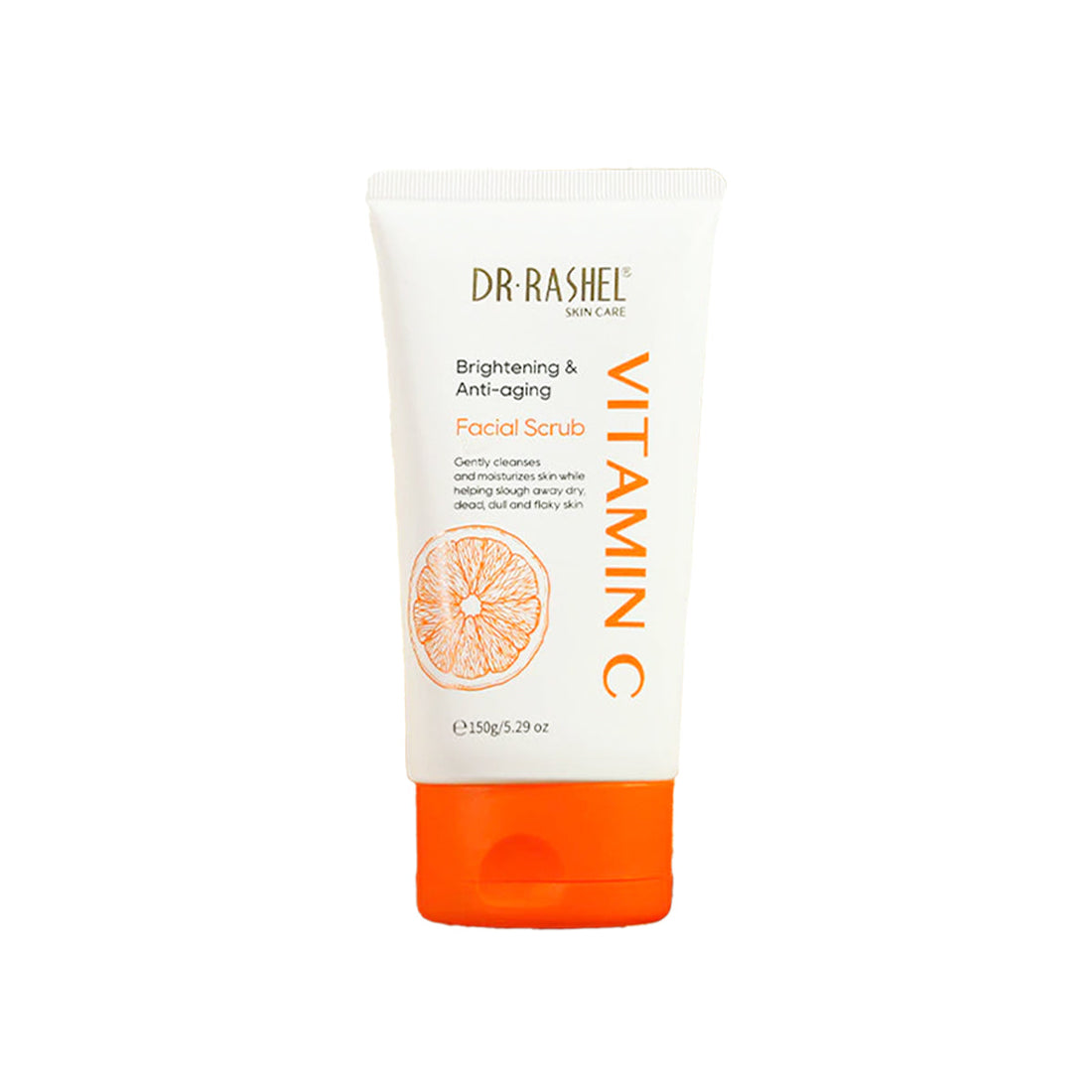 ¡LIQUIDACIÓN! Dr Rashel Exfoliante Facial con Vitamina C – Ilumina -Scrub Vitamina C
