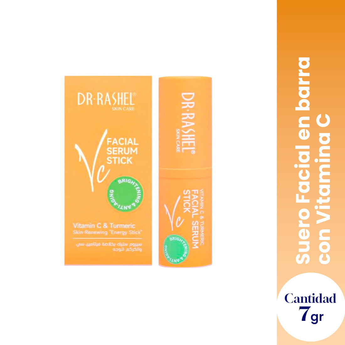 ¡LIQUIDACIÓN! DR RASHEL SUERO FACIAL EN BARRA VITAMINA C 7GR