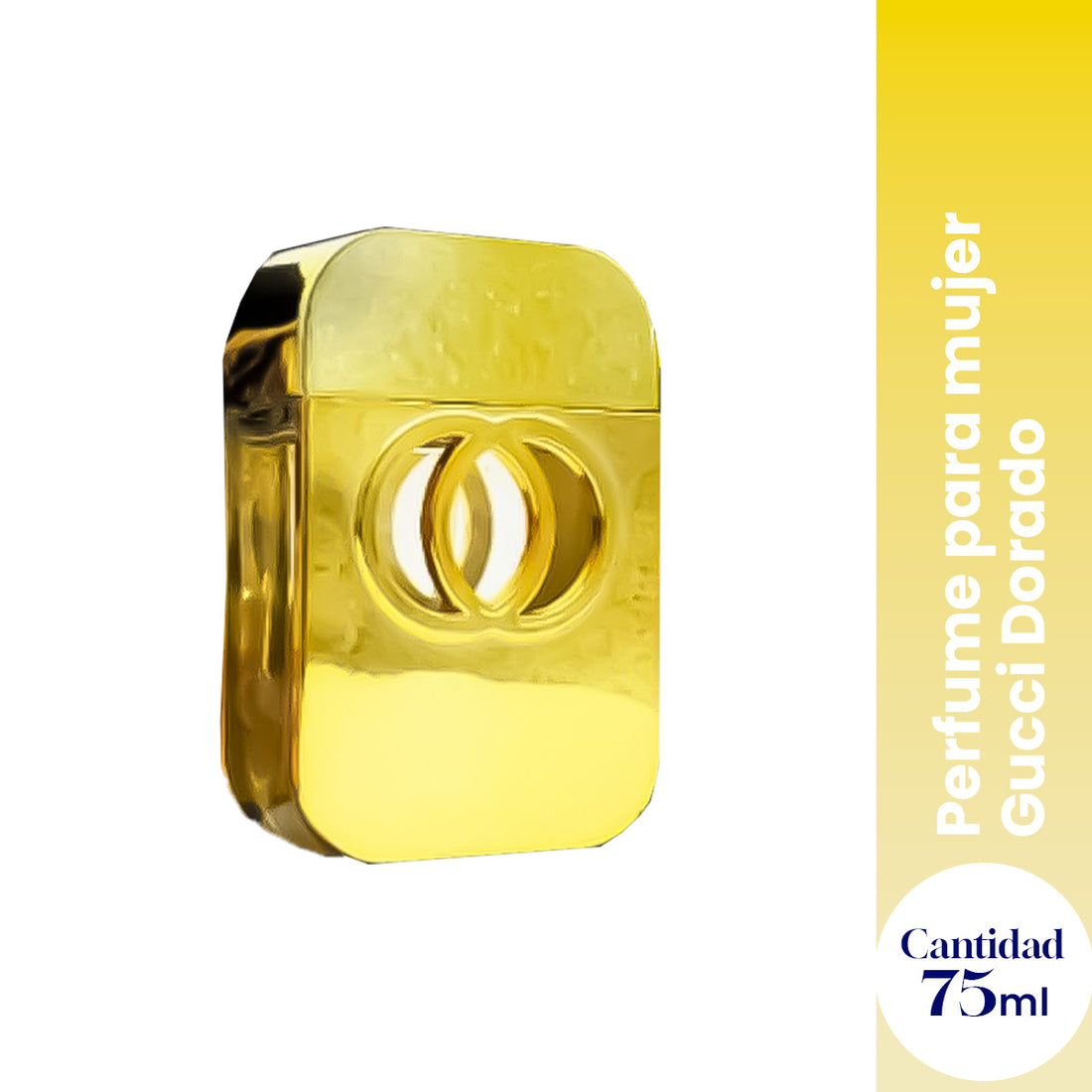 ¡LIQUIDACIÓN! Perfume Gucci Dorado 75ml - Ecorincia