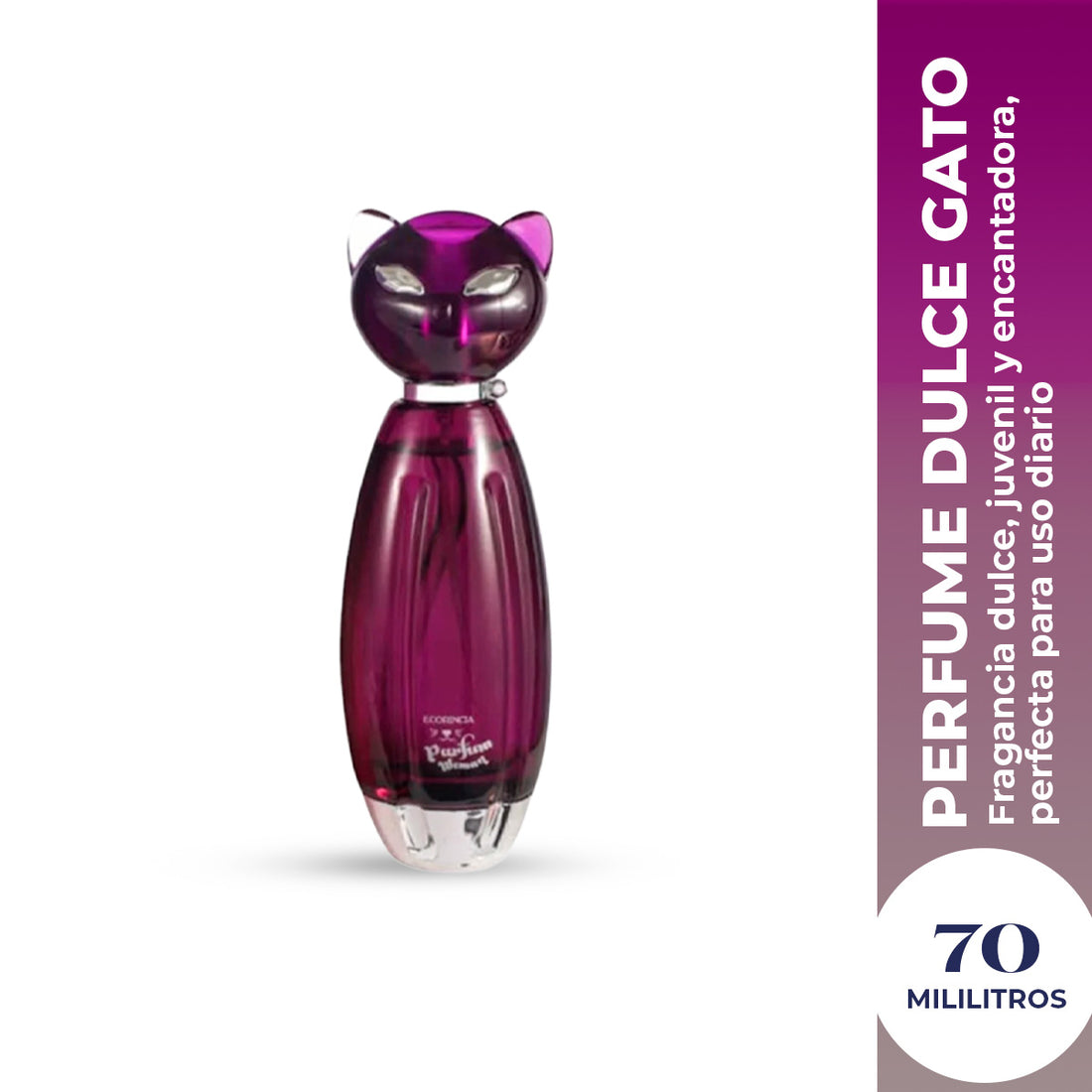 LIQUIDACIÓN! Perfume para mujer versión Gato Dulce 70 ml -  Ecorincia