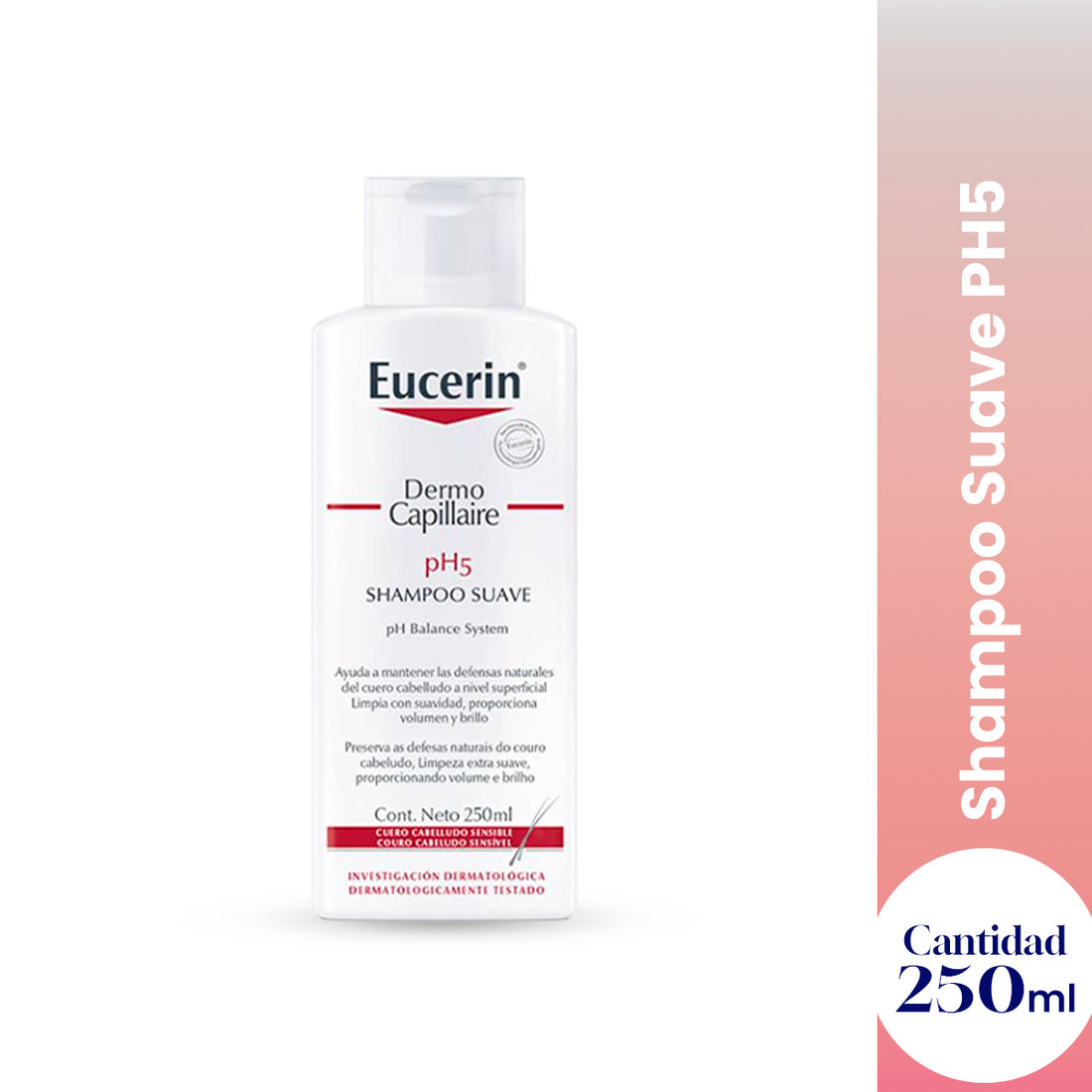 EUCERIN – SHAMPOO DERMOCAPILAR PH5 – 250ML