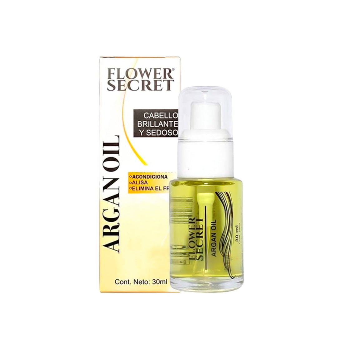 ACEITE CAPILAR ARGAN 30ML - FLOWER SECRET
