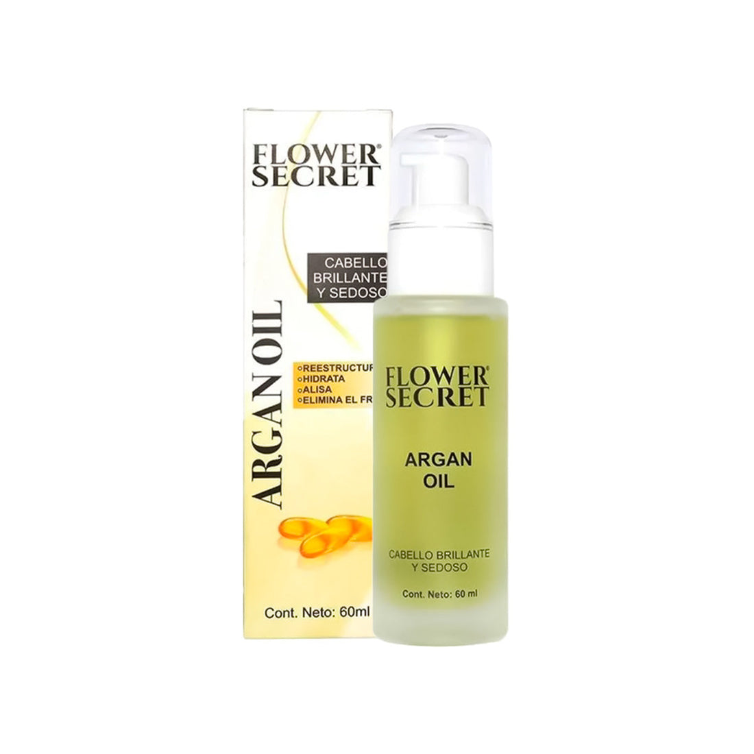 ACEITE CAPILAR ARGAN 60ML - FLOWER SECRET
