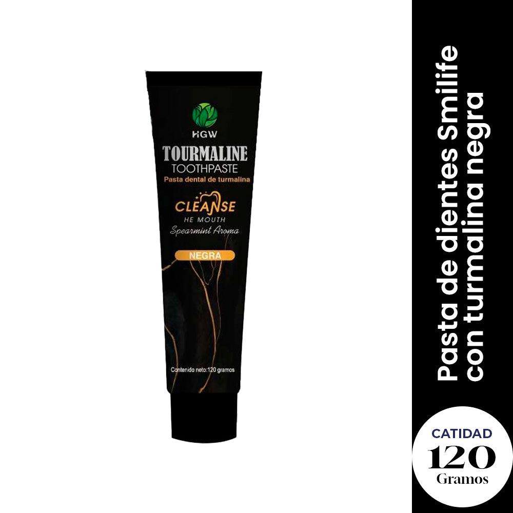 Smilife black tourmaline toothpaste cleanse the mouth 120g  Hgw
