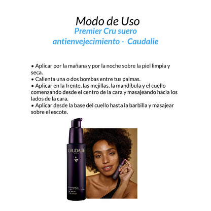 Premier Cru suero antienvejecimiento – Caudalie