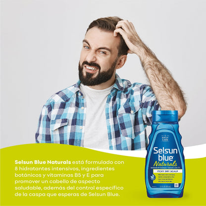 Shampoo Anticaspa Acido Salicílico 3% - Selsun Blue Naturals