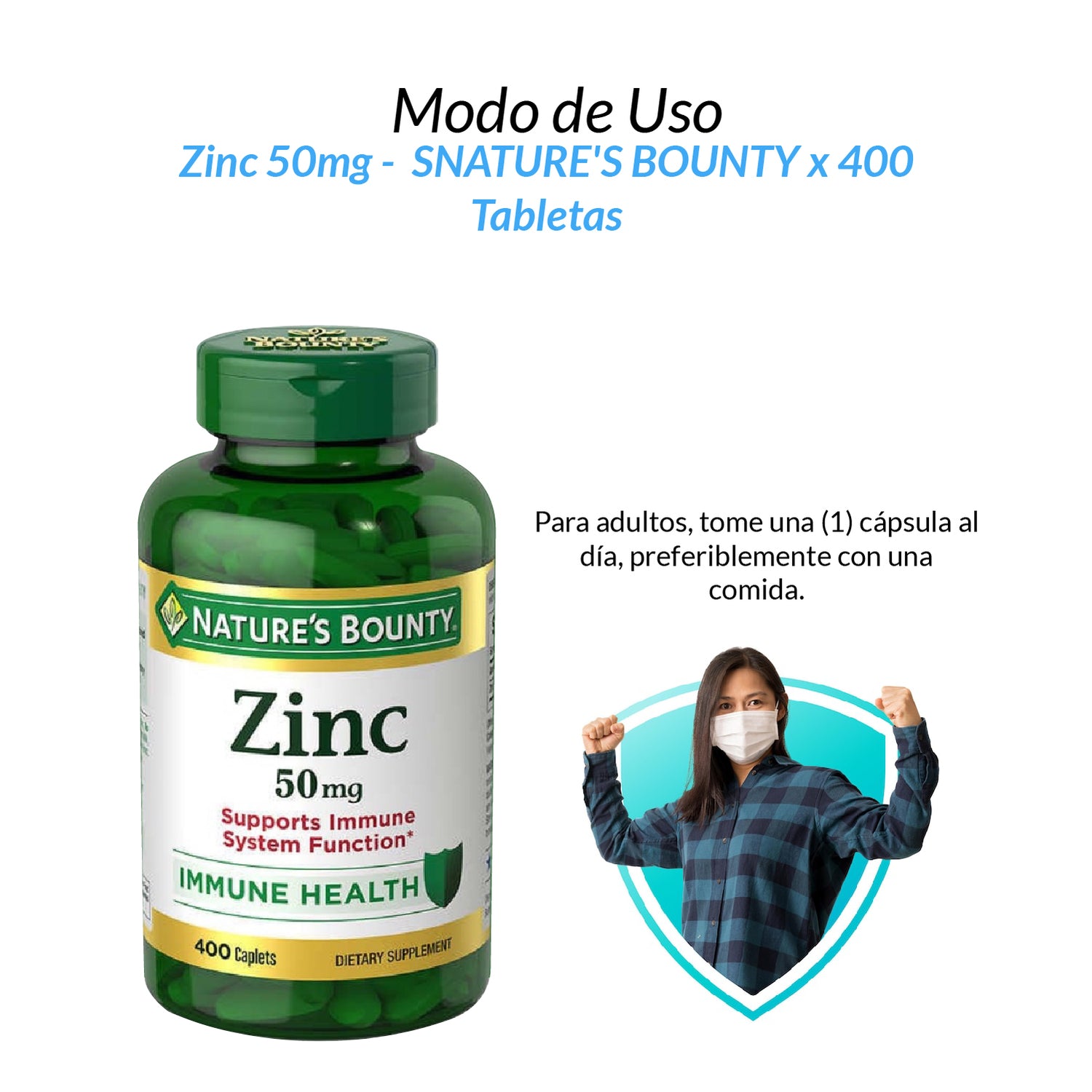 Zinc 50 mg Nature&