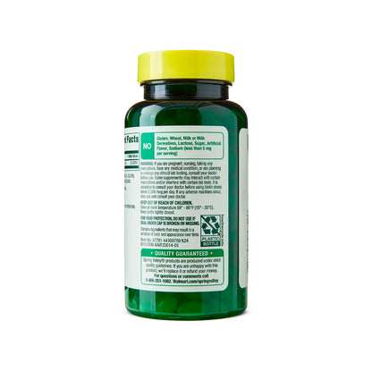 Spring Valley Suplemento de Biotina – Cabello, Piel y Uñas – 10,000 mcg 120 cápsulas