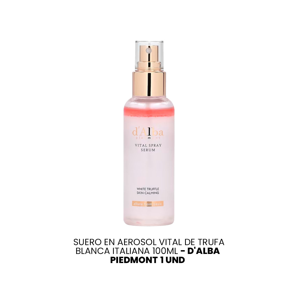 Suero en aerosol vital de trufa blanca italiana d&