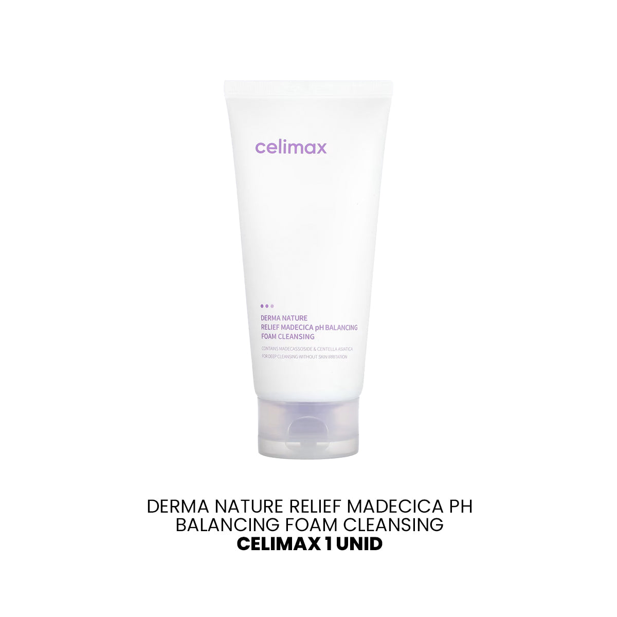 Derma Nature Relief Madecica pH Balancing Foam Cleansing 150ml - celimax