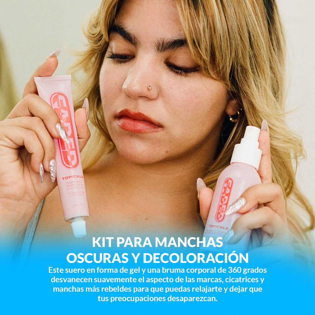 Kit para manchas oscuras y decoloración - topicals