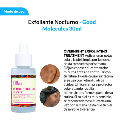 Exfoliante Nocturno - Good Molecules 30ml