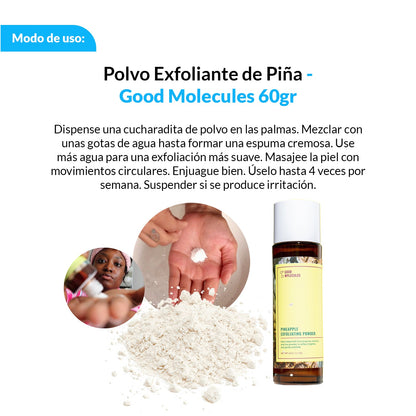 Polvo Exfoliante de Piña - Good Molecules