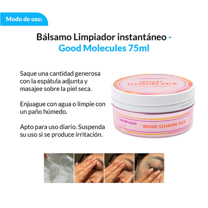 Bálsamo Limpiador instantáneo - Good Molecules 75g