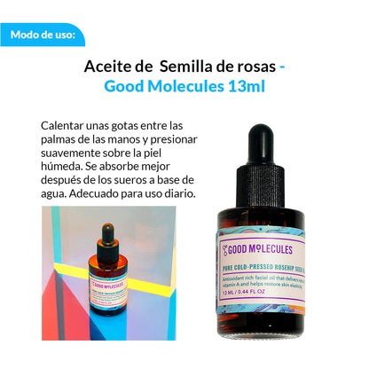 Aceite de Semilla de rosas - Good Molecules 13ml