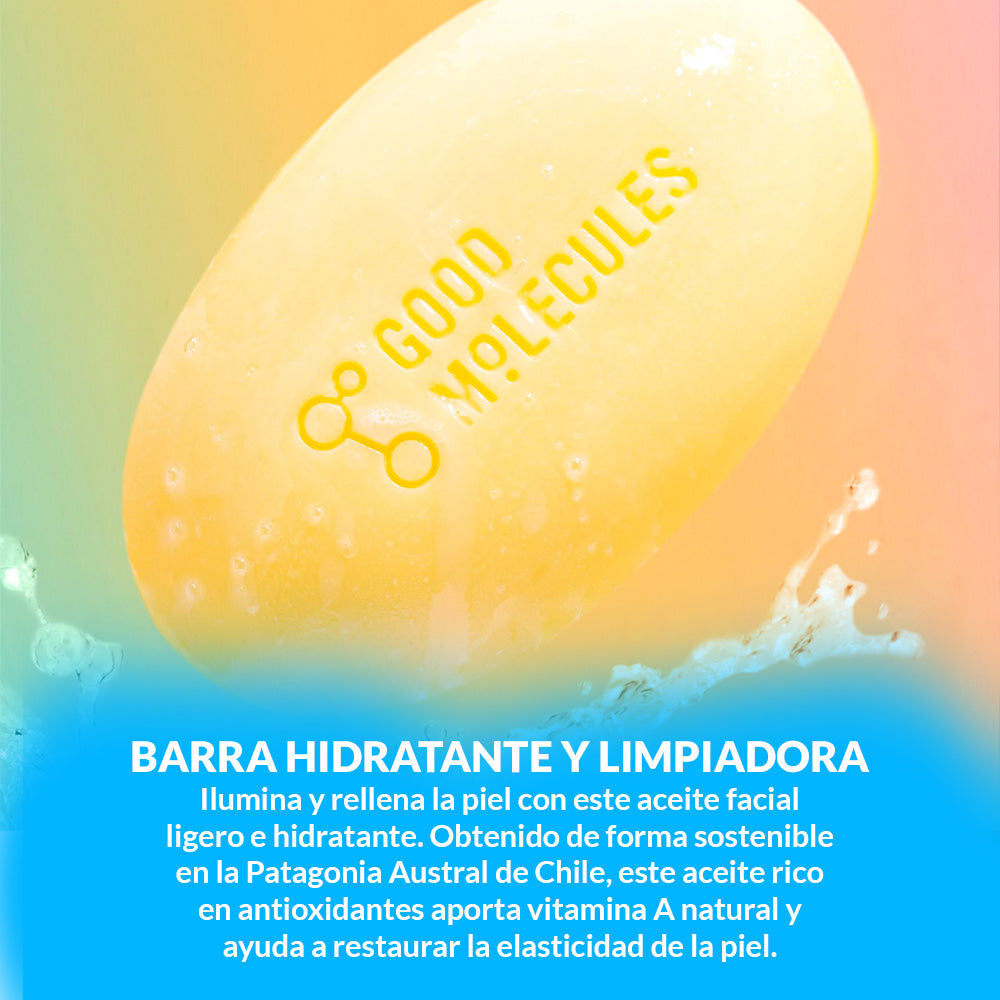 Barra hidratante y limpiadora - Good Molecules