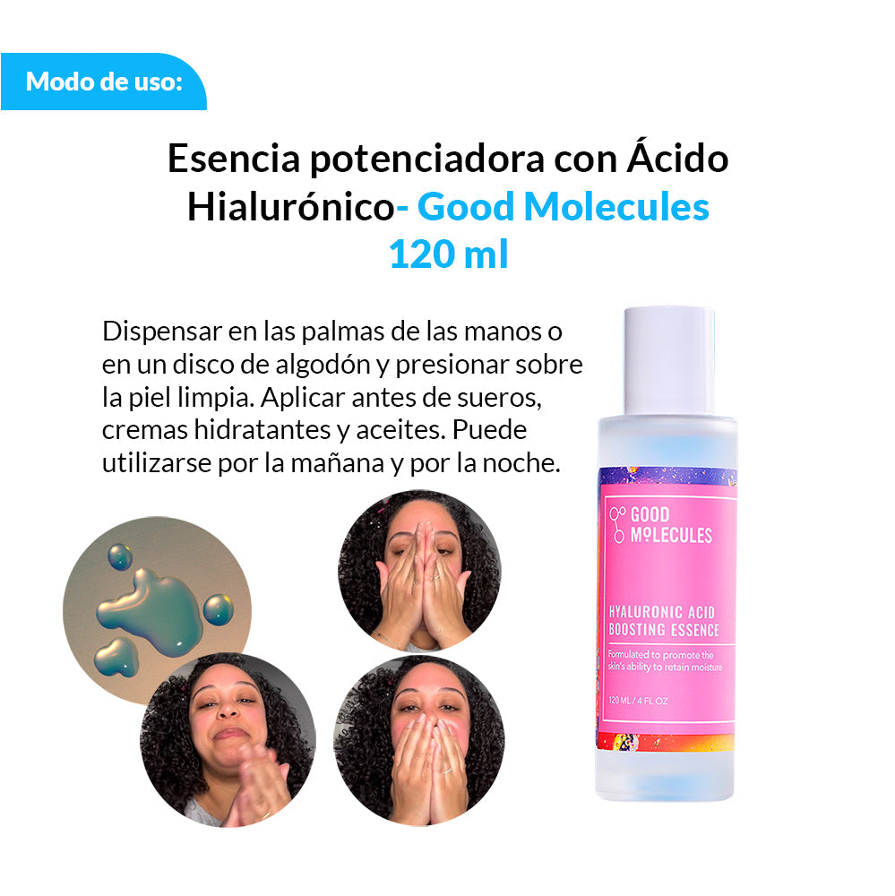 Esencia potenciadora con Ácido Hialurónico - Good Molecules 120ml