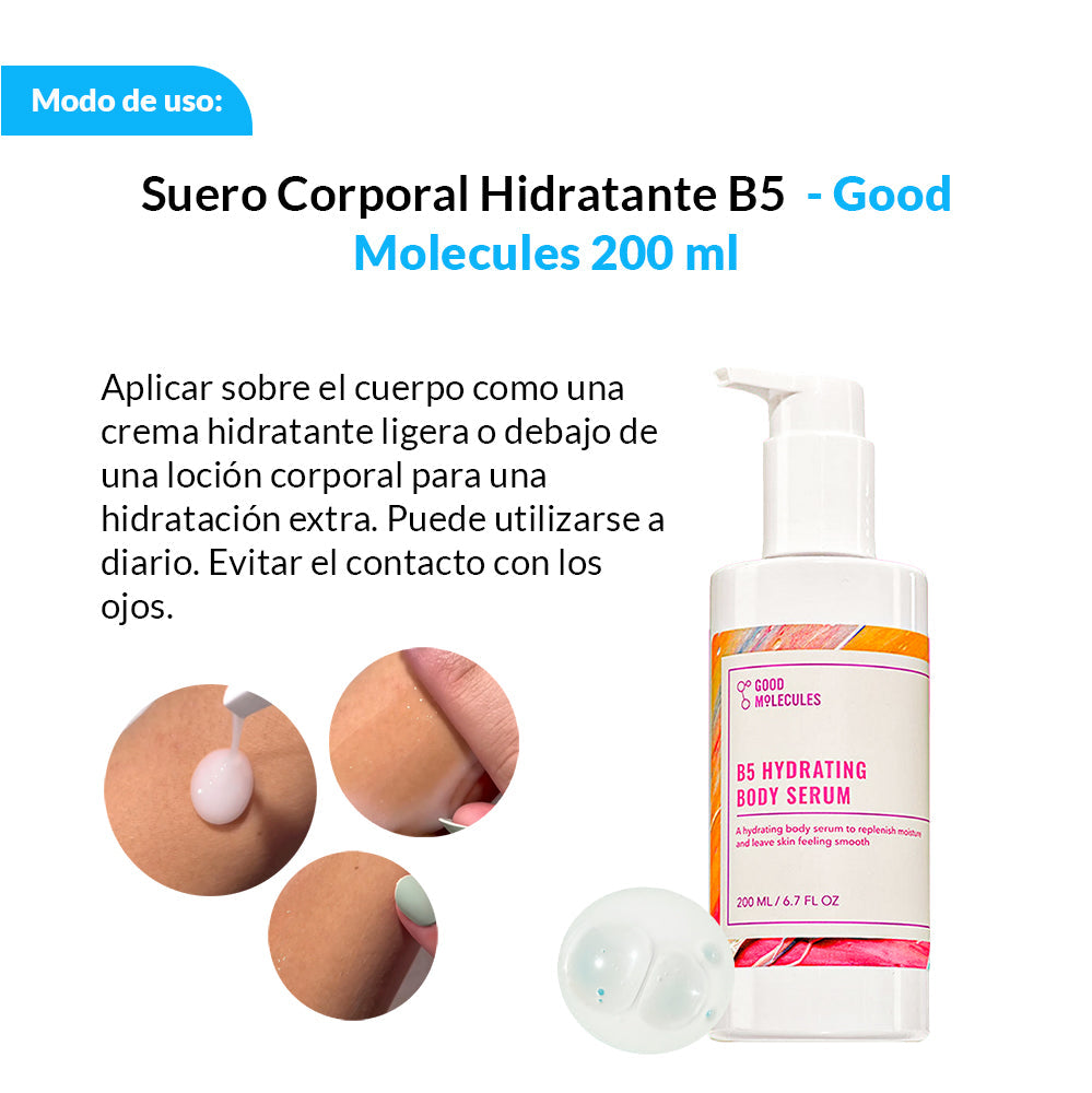 Suero Corporal Hidratante B5 - Good Molecules 200ml